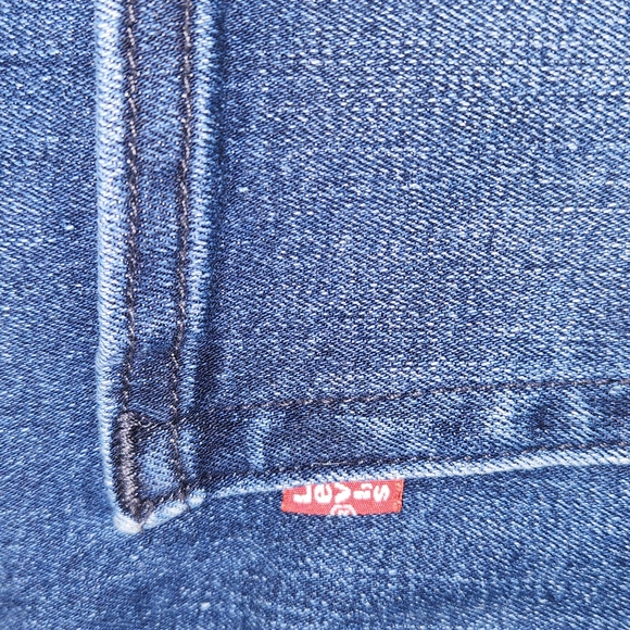 LEVI'S 541 MENS JEANS SIZE W36 L34 WASHED BLUE DENIM - Picture 4 of 9